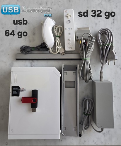 Nintendo wii blanche usb - nintendo,
