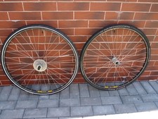 wheels set 700C  Mavic Module 3 CD Schwalbe Spezial Shimano HG 7 speed