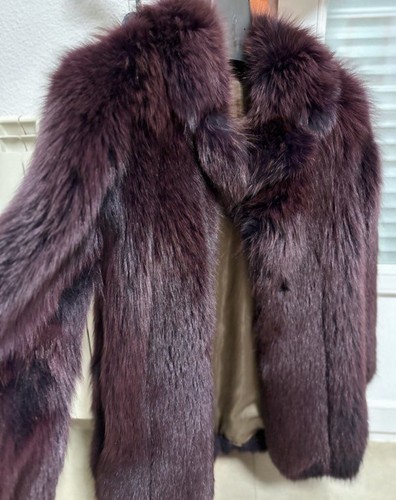 Manteau fourrure renard - manteau,