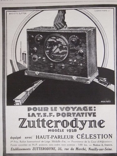 Publicité 1928 pour voyage - 1928,
