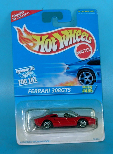 Hot wheels ferrari 308 gts - ferrari, red