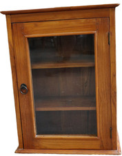 Vitrine En Bois De Teck
