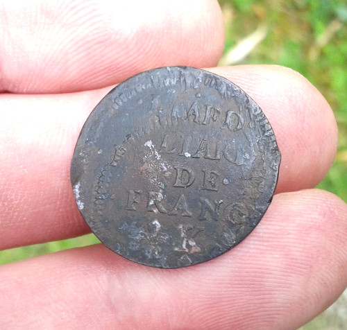 Monnaie royale liard - de, france