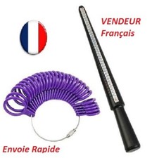 BAGUIER TRIBOULET MESURE DOIGT  BAGUE BIJOUTIER ANNEAUX TAILLE FR/US RING SIZER