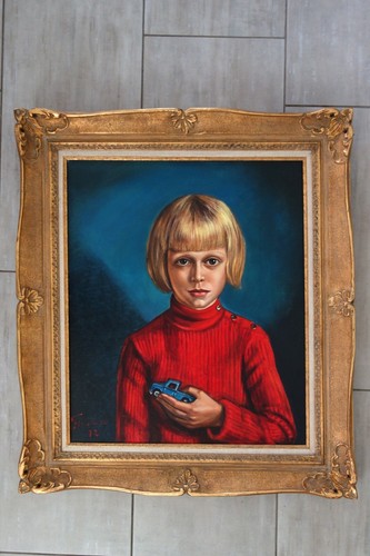 Huile sur toile - sur, par