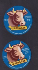 2 old label cheese France BN186309 cow Grosjean