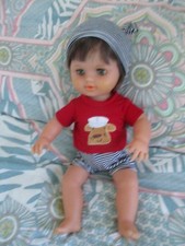 Poupée Tinnie Tonka brune aux