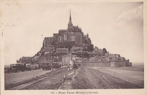 Cpa avranches mount mont - avranches,