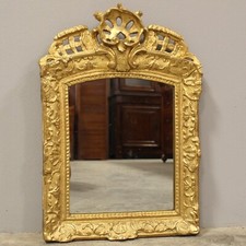 Miroir doré d'époque Louis