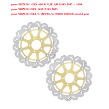 2x Disque de frein Avant Pr