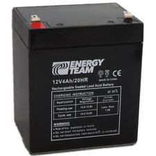 Batterie Rechargeable Au Plomb AGM 12V 4Ah EnergyTeam ET12-4