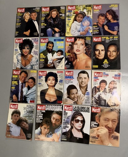 Paris match lot 16 - match,