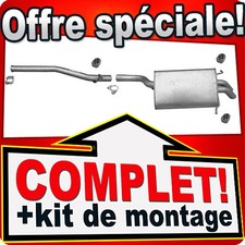 Ligne pot d'échappement pour