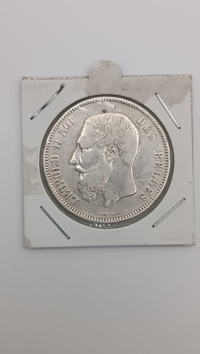 Francs belge argent - 5, "
