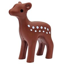 Playmobil 123 cerf marron blanc forêt animale figurine lâche