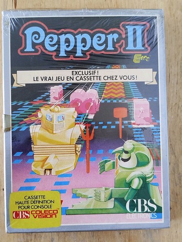 Jeu cbs colecovision - jeu, /pepper