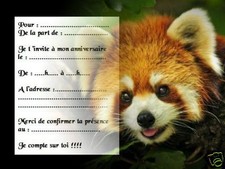 5 ou 12 cartes invitation