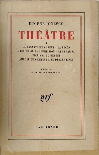 Theatre cantatrice chauve - 1, la