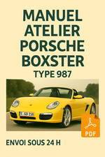 Manuel Atelier PORSCHE Boxster