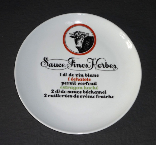 Rare assiette sauce fines - rare,