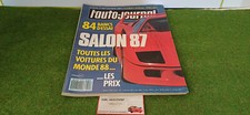 BOOK MAGAZINE on automobile "L'AUTO-JOURNAL" special issue SALON 87
