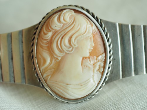 Broche ancienne argent - broche,