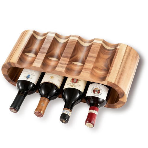 Classic wooden wine rack - classic,