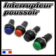 979# interrupteur à poussoir 4 couleurs disponibles 1 à 50 pcs  bouton poussoir