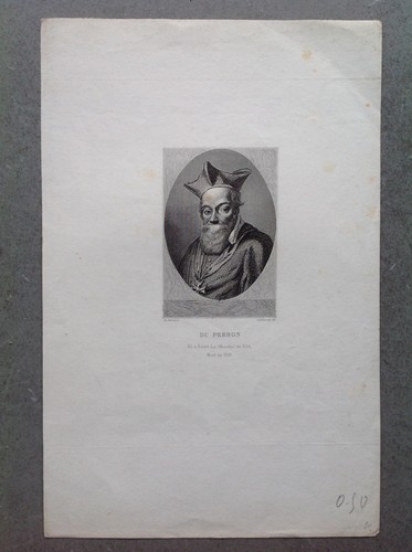 Gravure ancienne portrait - ancienne,