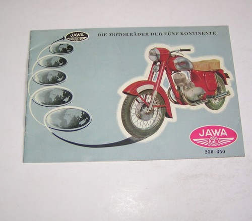 Prospectus brochure jawa 250 - prospectus, /