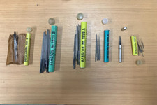 Job lot of assorted Bergeon watchmaker cutting and finishing broaches