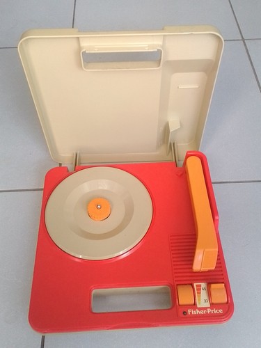 Tourne disque fisher price - tourne,