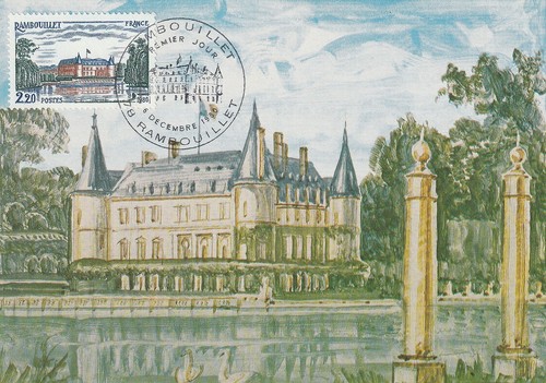 Carte 1er jour château - carte,