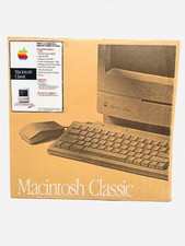 APPLE MACINTOSH CLASSIC M0420  (1992) | RESTORED & IN ORIGINAL BOX