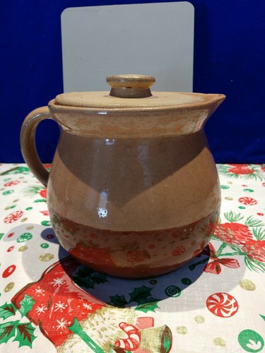 Vintage bakeware pottery crock - vintage,