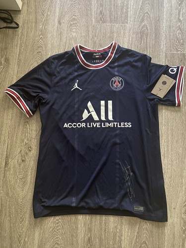 Maillot foot psg dédicacé - foot,