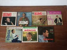 7x  disques anciens 45 tours