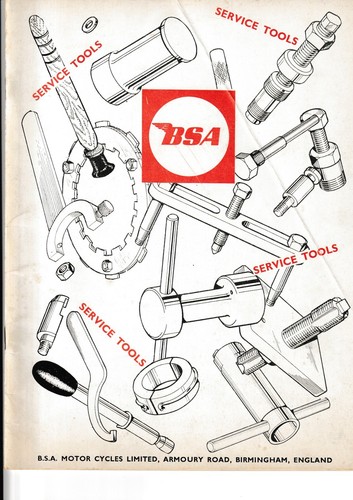 Bsa service tools - service,