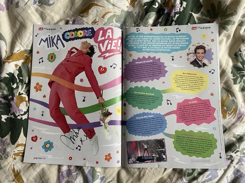 Magazine popcorn mika rare - popcorn,