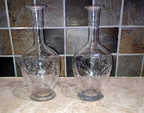 Paire carafe ancienne en - paire, de