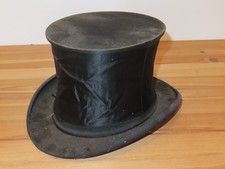 Chapeau Haut de forme ancien pliant