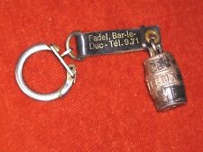 Keyring key ring old wines barrel FADEL BAR-LE-DUC Café du PARC at OLYMPE