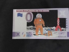 BILLET 0  EURO Tintin
