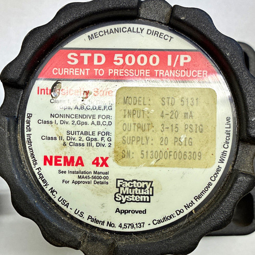 Brandt instruments std 5131 - instruments,