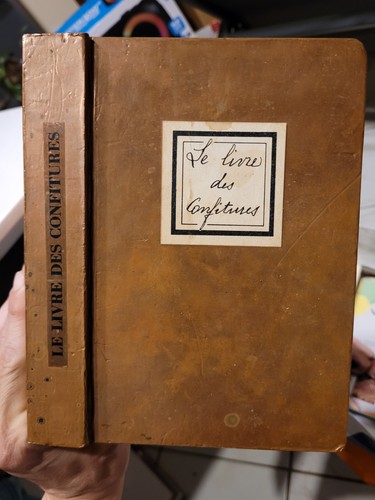 Livre des confitures - le,