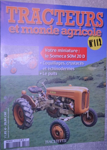 Fascicule tracteurs monde - tracteurs, et