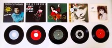 Lot de 5  disques vinyles  EUROVISION 90, 91, 92