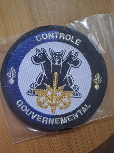 écusson brodé controle - Écusson,