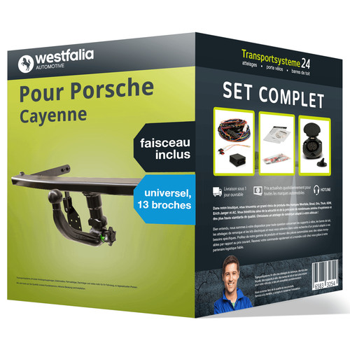 Attelage pour porsche cayenne - pour,