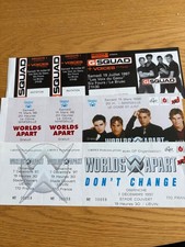 billet ticket place de concert WORLDS APART